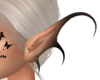 Fantasy Black Elf Ears