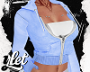 L! Blue y2k coat