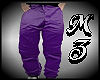MZ/ Purple Khaki Pants