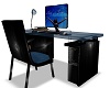 Blue Office Desk