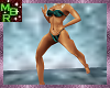 Teal bikini (avg body)