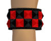 [BS] Red Black Wristband