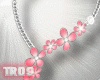 Coco Pink Rose Necklace