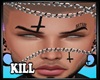 Unholy Face Chains Silvr