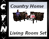CountryHomeLivingRoomSet
