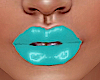 Teal Lipstick