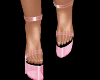 PVC  HEELS  PINkK