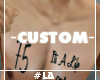 #LA_F5 Custom Chest Tat