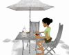 Beach Diner table