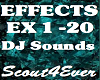 DJ Sound Effects EX 1-20