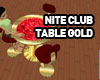 Gold Club Table