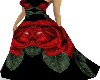 Red Rose Ball Gown