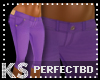 {K} Purple Capris Perfct