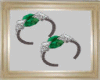 CRF* Emerald Earrings