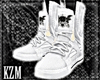 .:KZM:.White Kicks shoes