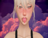 Pink Tongue Piercing