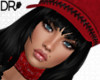 DR- Red beret black hair