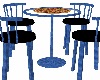 pizza table have some