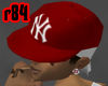 [r84] Red Yankee Cap 2