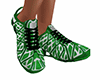 green Mens sneakers