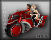 (A&&)Red --motorcycle