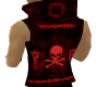 Red Blood Skull Top