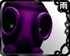 Evil Eye Gas Mask Purple