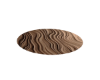 Tan Abstract Rug
