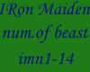 Iron Maiden num.of beast