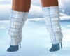 SNOWFLAKE SWEATER BOOTS