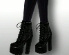 Black Leather Boots