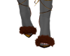 Brown Fur Heels