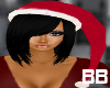 [BB] Santa Hair/Hat Blk