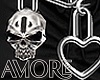 Amore Belt Chain Skull