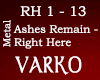 Ashes Remain - Right Her