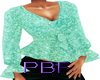 PBF*Classy Mint Blouse