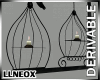 Frame+Cages+Candles+Lamp