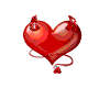 Devil Heart Sticker !!