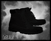 ZwI Black Boots Emo