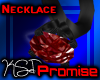 R/B Promise Necklace