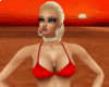 red top bikini