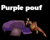 Purple Pouf