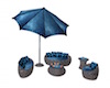 BlueLagoon Umbrella set