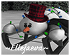 Christmas Snowman Sled