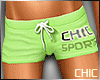 {CHIC} Workout Shorts 8