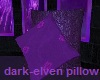 Dark Elf Throw Pillows