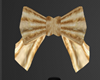 fancy gold  smaller bow