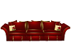 ~B~Elegant Red Sofa
