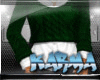 {DK}Green Casual Sweater