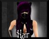 Purple/black Hayley hair